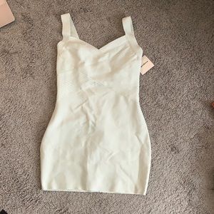NEVER WORN: White Bandage dress